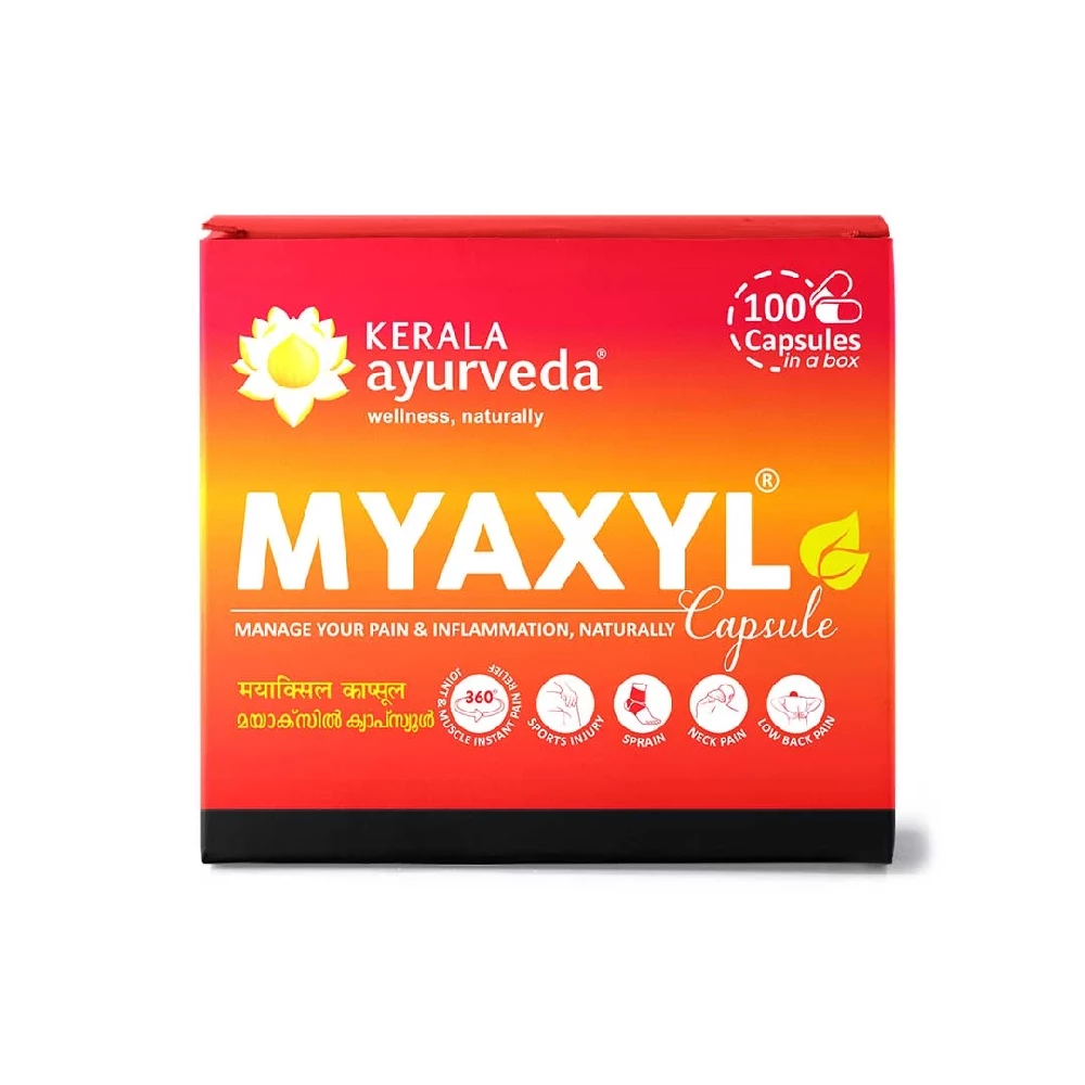Kerala Ayurveda Myaxyl Capsules, 100 Tablets-1.webp